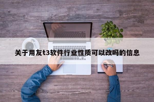 关于用友t3软件行业性质可以改吗的信息