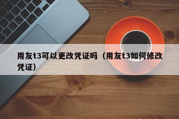 用友t3可以更改凭证吗（用友t3如何修改凭证）