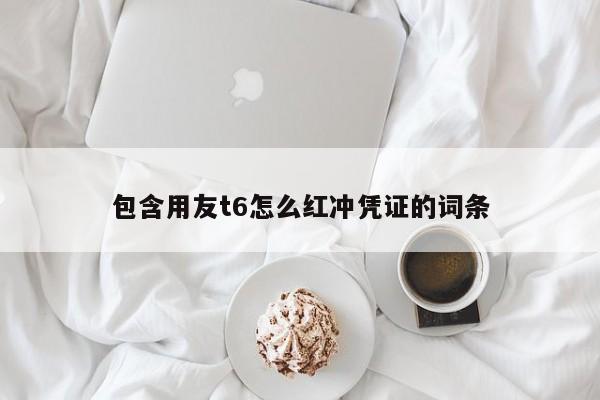 包含用友t6怎么红冲凭证的词条